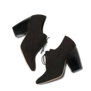M. Gemi Black suede booties